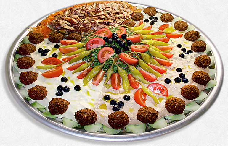 Lebanon Vitamin Falafel Schawarma Partyplatte Koln
